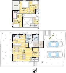 物件画像 吉田東5丁目　新築戸建（1号地）