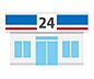 周辺：ローソン麦野四丁目店まで326m