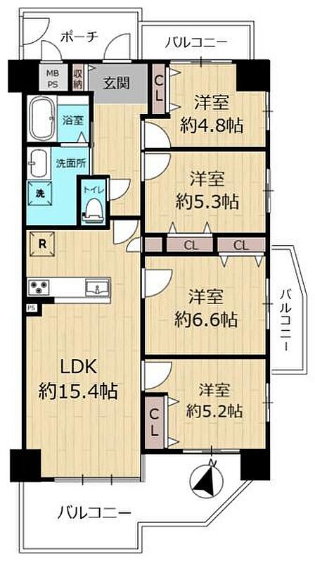 4LDKのマンションです！！