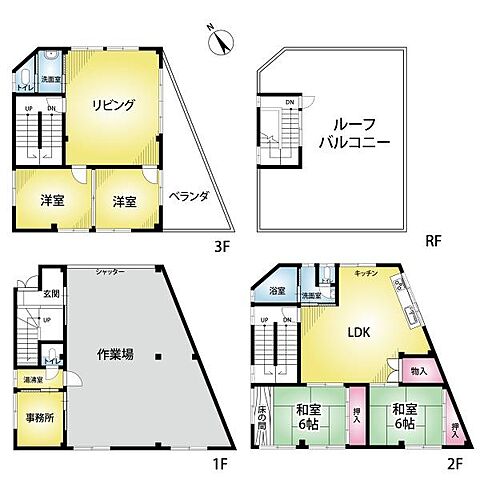間取り 墨田区東向島3丁目