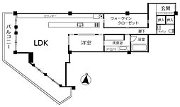 物件画像 ザ・シーン城北35階　1ＬＤＫ
