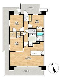 間取図画像 3LDK