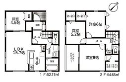 豊橋市東小鷹野1丁目60期 新築戸建 全4棟 4号棟