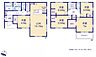 間取り：（2号棟）◇南向き5LDK◇　延床面積　106平方メートル(32.06坪)　土地面積243.41平方メートル(73.63坪)【令和7年1月完成予定】