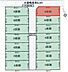 区画図：●こちらはN区画です。155.68平方メートル（47.4坪）建築条件なし♪全14区画の売地です！ 三蔵子保育園跡地で自然豊かな環境◎