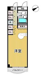 間取図画像 ワンルーム