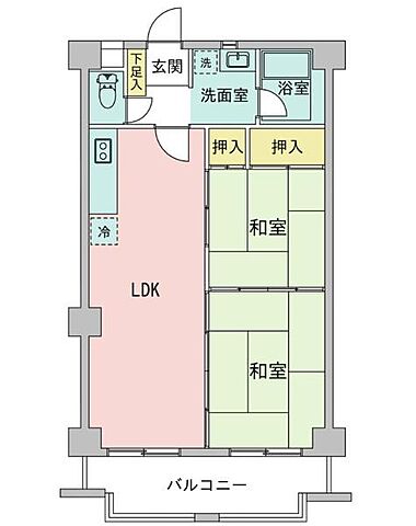 間取り マンション祇園 5階/-