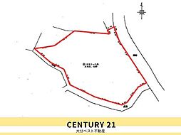 屋山上物付き 土地の土地画像