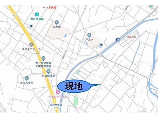 地図を拡大表示