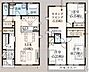 間取り：3LDK＋セカンドリビング＋WIC＋パントリー、2階建て