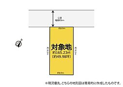 豊橋市つつじが丘　土地