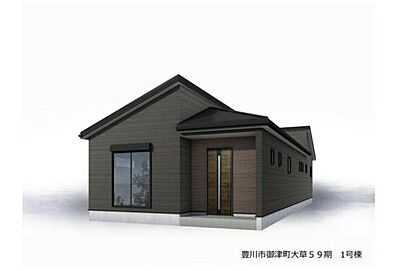外観：【1号棟】外観イメージパース