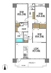 間取図画像 3LDK