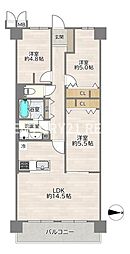 物件画像 コスモシティ森林公園参番館