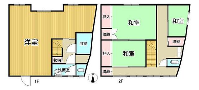 間取り 東大阪市御厨中1丁目