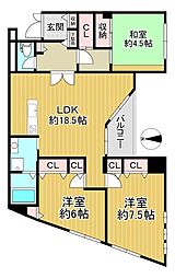 物件画像 メロディーハイムエクセル石切　中古マンション