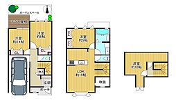 JR片町線(学研都市線) 住道駅 徒歩19分の一戸建て