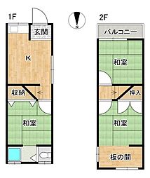 JR片町線(学研都市線) 四条畷駅 徒歩13分