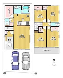 物件画像 藤井寺市惣社1丁目(1号地)