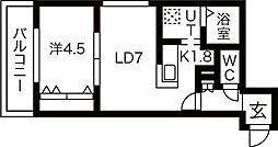 MYプラザセッテ 1LDKの間取図画像