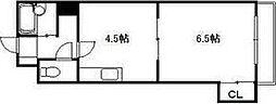 103松井ビル 1DKの間取図画像