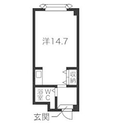 間取図画像 ワンルーム
