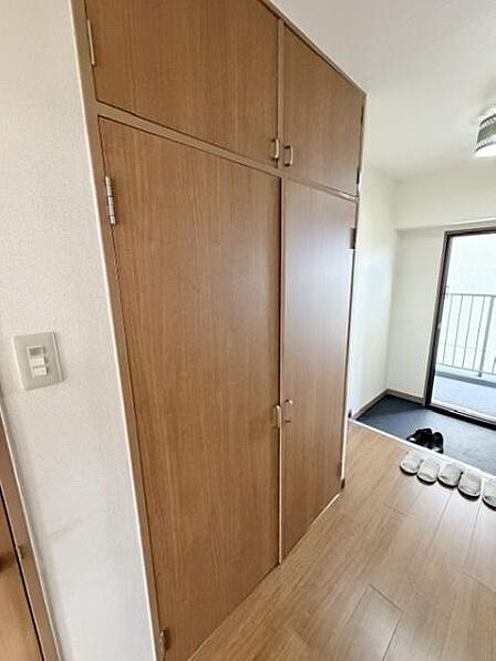 廊下部分の収納