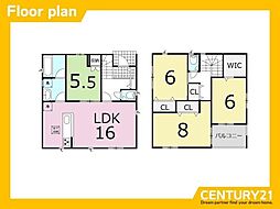 岐阜市六条大溝4丁目第4　2号棟　全3棟