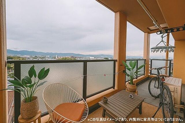 バルコニー クレール郡山筒井 7階/-