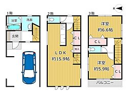 JR関西本線 久宝寺駅 徒歩6分