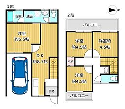 JR片町線(学研都市線) 徳庵駅 徒歩13分