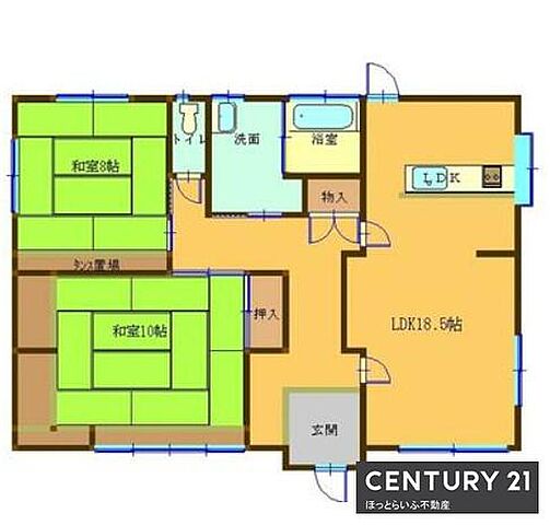 間取り 都城市広原町2-8-8