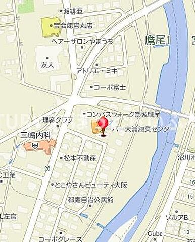 地図 都城市鷹尾1丁目26-14-30