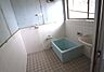 外観：洗い場が広いお風呂です。ユニットバスに変更も可能です。