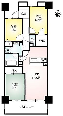 間取り グランドメゾン茶屋ヶ坂 11階/-