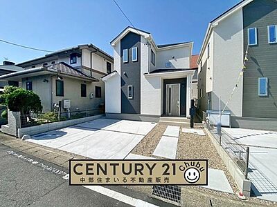 外観：豊田市【畝部東町】全2棟の新築分譲住宅！いつでもご内覧可能です！平日夜やお仕事終わりのご内覧も大歓迎！ご内覧は「中部住まいる不動産販売」まで、お気軽にお問い合わせください！