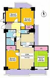 サーラシティ大樹寺 4LDKの間取図画像