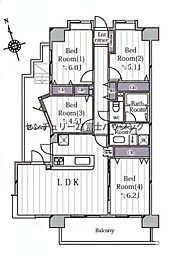 間取図画像 4LDK