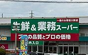 生鮮＆業務スーパー 古国府店まで550m、生鮮＆業務スーパー 古国府店まで約550ｍ