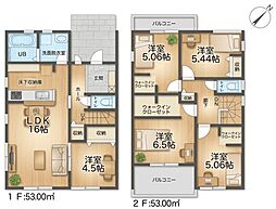 新城市市場台第1期 新築戸建(全2棟)1号棟