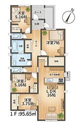 豊川市御津町第1期 新築戸建(全5棟)3号棟
