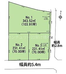 豊川市江島町下ノ郷 土地(全3区画)2号地