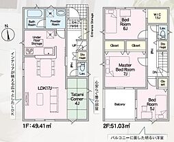 豊橋市忠興第3 新築戸建(全6棟)1号棟