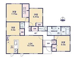 豊川第76御津町御馬東 新築戸建(全3棟)1号棟