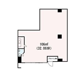 プリベール東新町の間取図画像