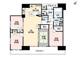 ウイルローズ鴻巣 4LDKの間取図画像
