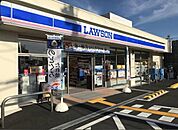 ローソン新喜多東一丁目店まで357m