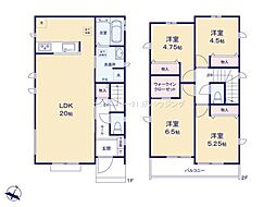 ハートフルタウン 瑞穂町南平2丁目 新築 全6棟 E号棟