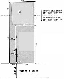 東大和市仲原3丁目 売地 全2区画 2号区