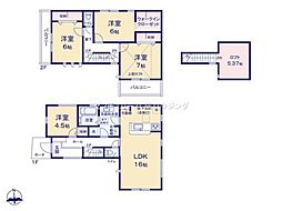 リーブルガーデン　東大和市狭山4丁目　新築　全2棟　1号棟